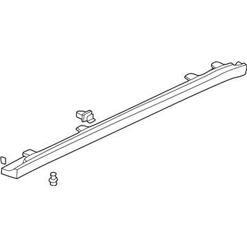 Honda 71850-S84-A30ZD Garnish Assy., L. Side Sill *NH578* (TAFFETA WHITE)