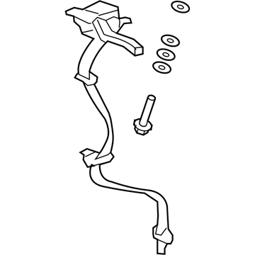 Honda 08L02-SH2-100R1 Lock Set, Rack