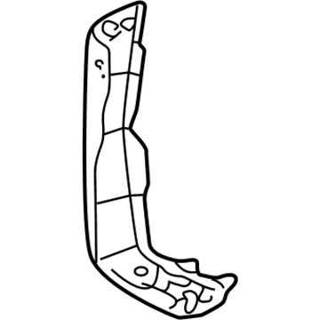 2001 Honda Odyssey Radiator Support - 60413-S0X-A01ZZ