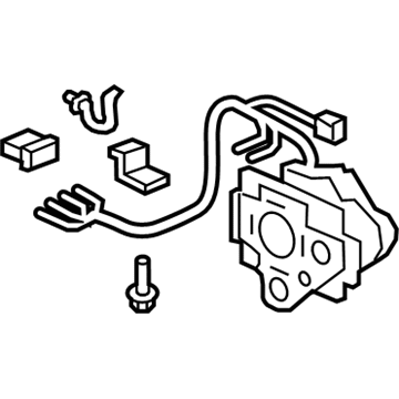 Honda Fit EV Mirror Actuator - 76210-TF0-E01