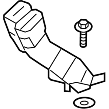 Honda 04826-TLA-A00ZA Buckle Set, L. RR. Seat Belt *YR436L* (SANDSTORM)