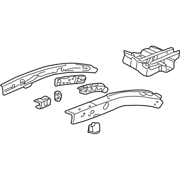 Honda 60910-S0X-A02ZZ Frame, L. FR. Side