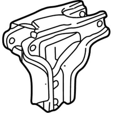 Honda 50827-S10-J00 Bracket, RR. Engine Mounting (MT)