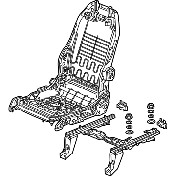 Honda 81126-THR-A62 Frame, R. FR. Seat