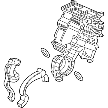 Honda 79106-TZ5-A71 Heater Sub-Assy.