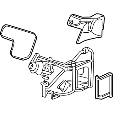 Honda 79205-TZ5-A43 Duct Set, Joint