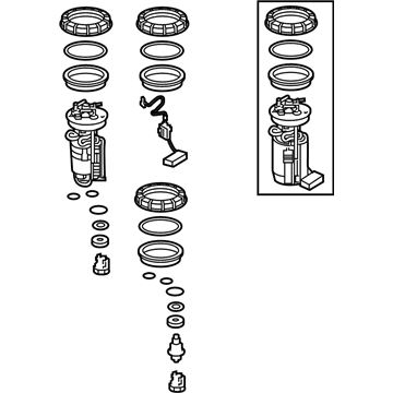 Honda 17045-T7W-A00 Module Set, Fuel Pump