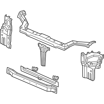 1999 Honda CR-V Radiator Support - 60400-S10-A03ZZ