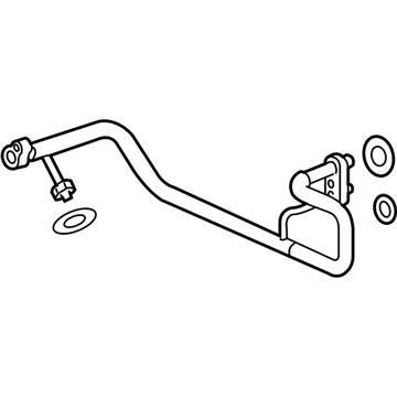 2016 Honda CR-Z A/C Hose - 80320-SZT-G01