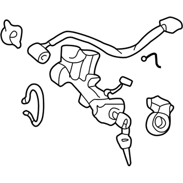 Honda 35100-S3Y-A03 Lock Assy., Steering