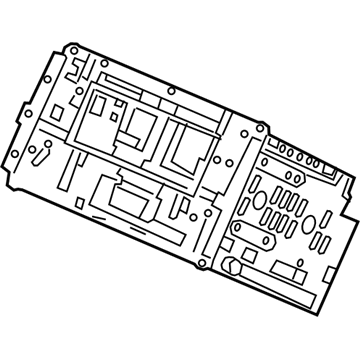 Honda 39173-TG7-A71 Black-Box Assy., Base (Panasonic)