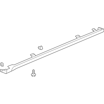 Honda 71800-SDA-A11ZC Garnish Assy., R. Side Sill *G508P* (NOBLE GREEN PEARL)