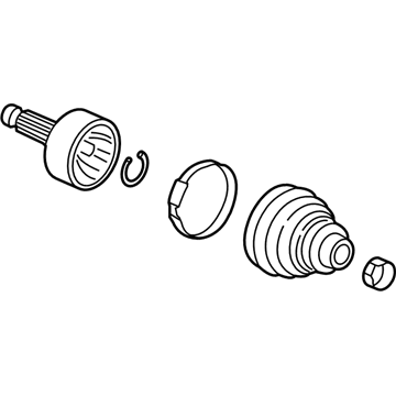 2020 Honda Civic CV Joint - 44014-TEX-305