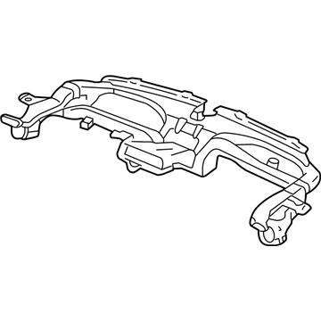 Honda 77400-SLN-A02 Duct Assy., Instrument