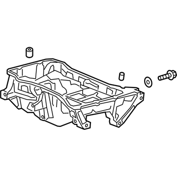 Honda 11200-5PA-A00 Pan Assembly, Oil