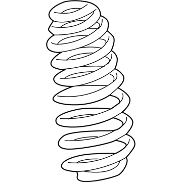 Honda 52441-THR-A11 Spring, Rear