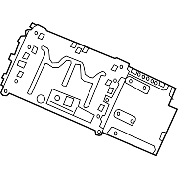 Honda 39171-TBA-A71 Audio Unit Assy., Base (Panasonic)