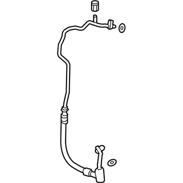 Honda 80312-TLA-A01 Hose, Suction