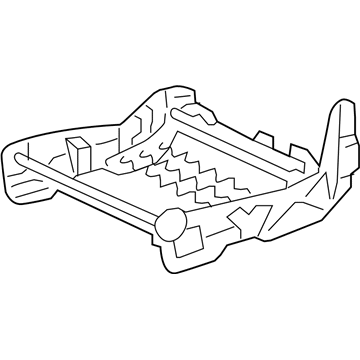 Honda 81336-TK8-A01 Frame, R. Middle Seat Cushion