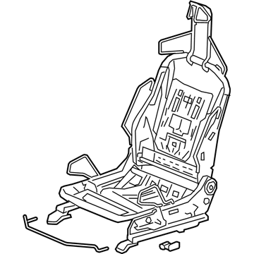 Honda 81526-TGH-A11 Frame L, FR. Seat
