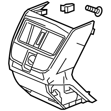 Honda Clarity Electric Center Console Base - 83453-TRT-A01ZA