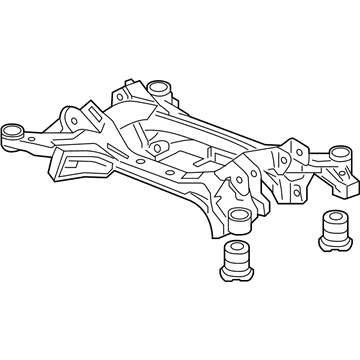 Honda 50300-T2A-A50 Subframe Assembly, Rear