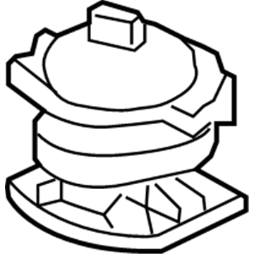 Honda 50830-STW-A02 Rubber, FR. Engine Mounting (ACM)