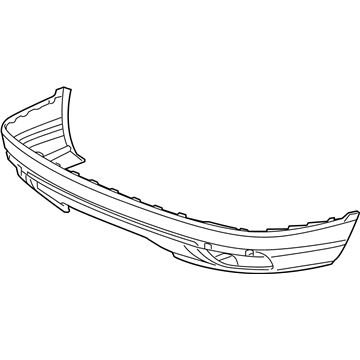 Honda 71510-TG7-B00 Garnish, RR. Bumper Face Skid