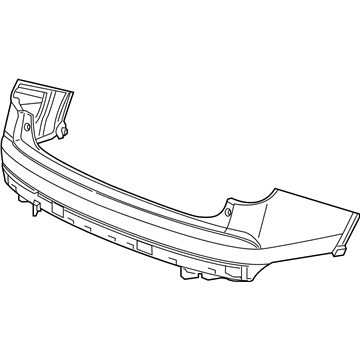 Honda 04715-TG7-A90ZZ Face, Rear Bumper (Dot)