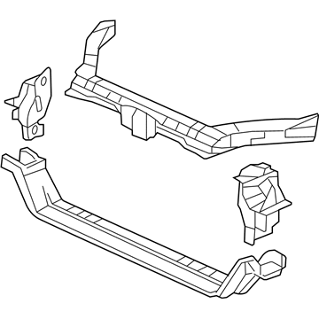 Honda 60400-SDD-A01ZZ Bulkhead, Front