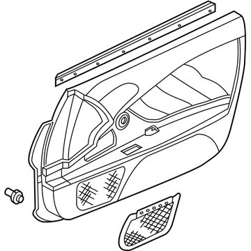 Honda S2000 Door Trim Panel - 83580-S2A-A12ZD