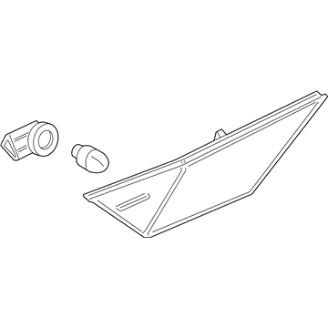 Honda 33800-TBA-A02 Light Assembly, Right Front Side Marker