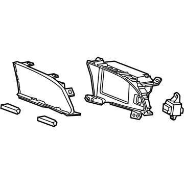 Honda 78270-TR5-A12 Display Assy., Center (Tft)(Coo)