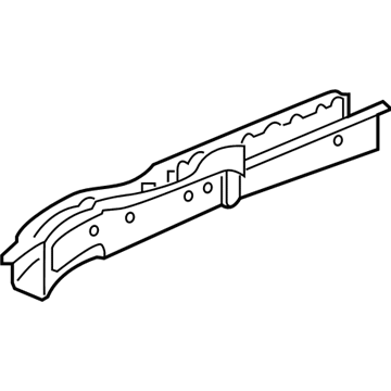 Honda 65612-TBG-A00ZZ Frame B R,Rear