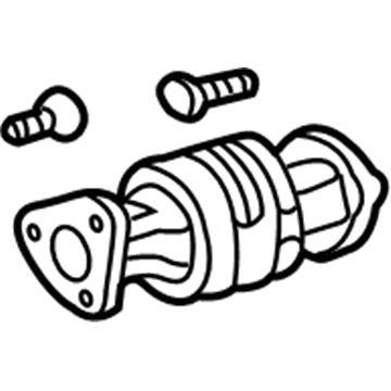 2007 Honda Accord Hybrid Catalytic Converter - 18160-RCJ-L00