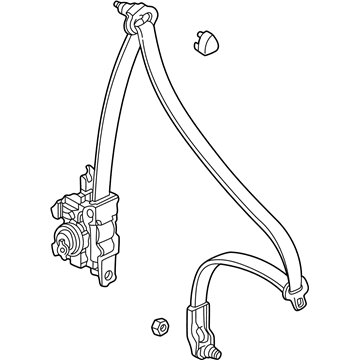 Honda Insight Seat Belt - 04814-S3Y-A11ZA