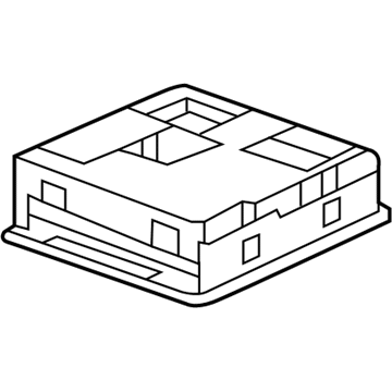 Honda 39180-T0A-A51ZA Module Assy., Ambient Light & Navigation Mic *YR416L* (MAX IVORY)