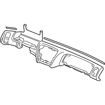 1998 Honda Accord Instrument Panel - 77102-S84-A00ZB