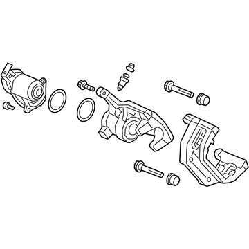 2021 Honda Odyssey Brake Caliper - 43018-THR-A00