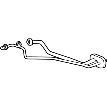 Honda 80320-TT1-A01 Pipe, Air Conditioner