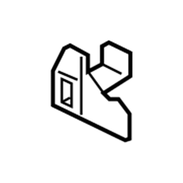 Honda 71417-TLA-A01 Bracket, L. FR. Crash Sensor