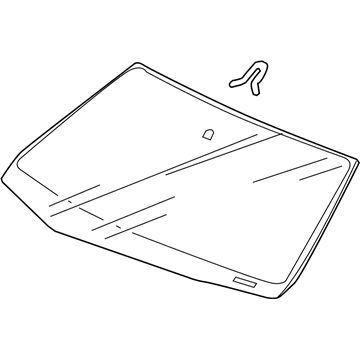 2003 Honda Accord Windshield - 73111-SDC-A01