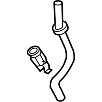 Honda 80271-TJ5-F00 Hose, Drain