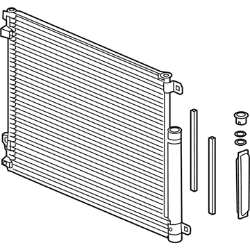 Honda 80100-TBA-A01 Condenser Assy