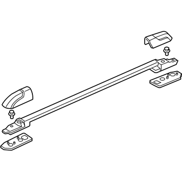 Honda 75250-SZA-A03ZA Rail, R. *NH533*