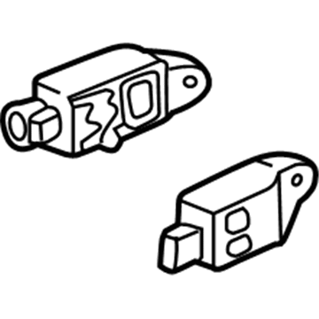 Honda 77930-SDA-B10 Sensor Assy., L. Bracket (Denso)