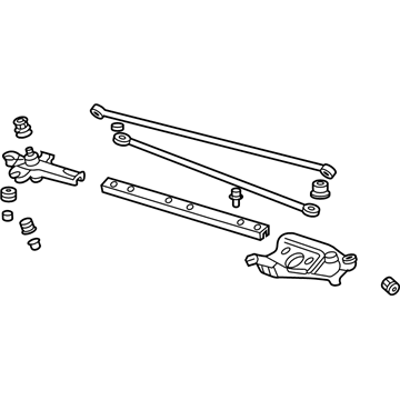 1993 Honda Civic Wiper Linkage - 76530-SR3-A01