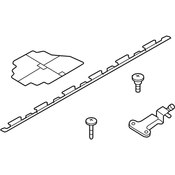 Honda 08F04-SNA-100R3 Hardware Kit, Side Under Spoiler