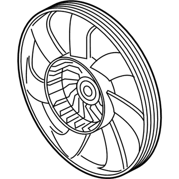 Honda 38611-5PH-A01 Fan, Cooling