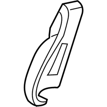 Honda 81527-TK8-A01 Pad, L. FR. Seat-Back